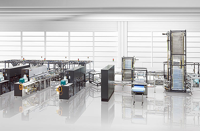 Chocolat Frey complete packaging line
